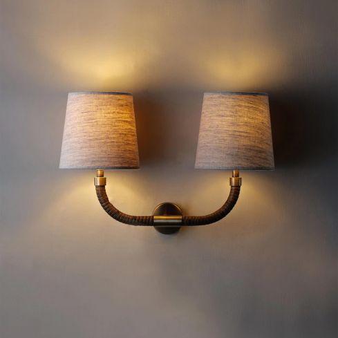 Holden Large Indoor Wall Light Without Lampshades