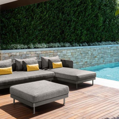 Slam Outdoor Sofa Pouf