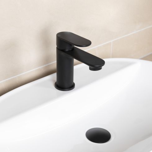 Conrad Mono Smooth Bodied Basin Mixer