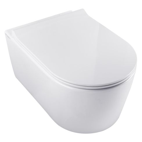 Corsair Wall Mounted WC with Soft Close Slim Seat and Cover