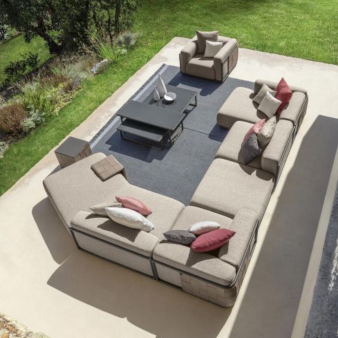 Tresse Icon Outdoor Center Modular Sofa
