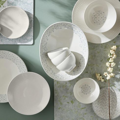 Constance Porcelain Tableware Set 12 Pieces