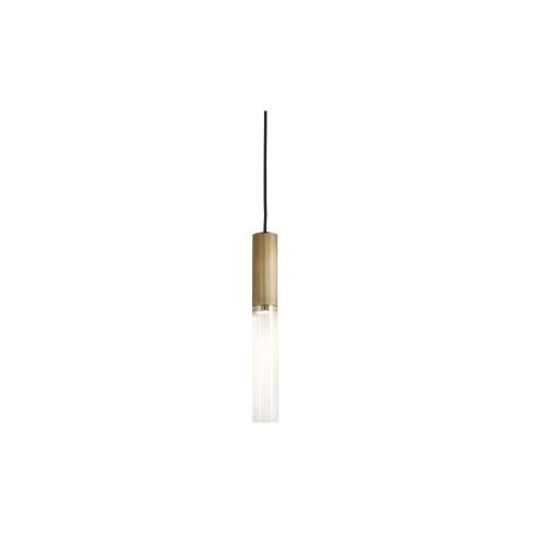 Flume 50 Indoor Pendant Light (IP20) Frosted Reeded Glass