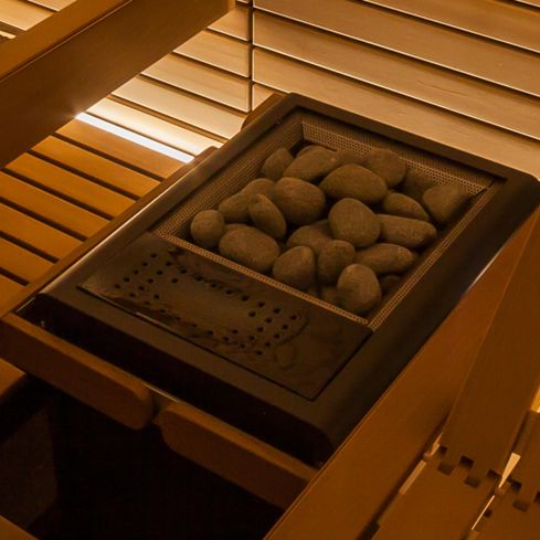 Sauna Heater Round Stones