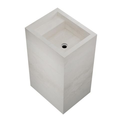 Verbier Freestanding Wash Basin With Ledge