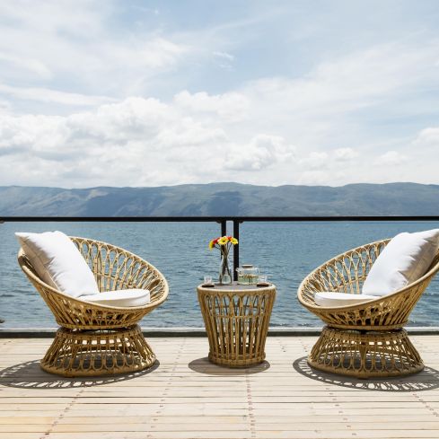 Boho Beach Outdoor Lounge Chair