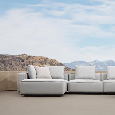 Santorini Outdoor Right Hand Modular Sofa