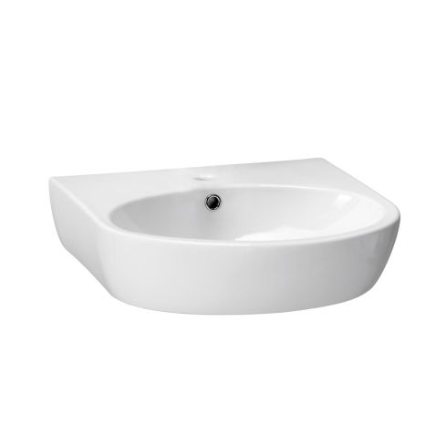 Parva 55 Wall Mounted One Tap Hole Wash Basin