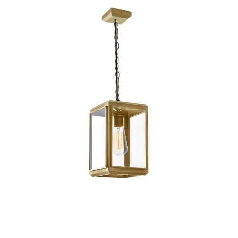 LILAC LANTERN SHORT INDOOR PENDANT LIGHT WITH CHAIN