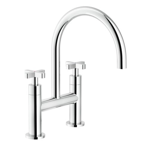 Lira Kitchen Sink Mixer Chrome