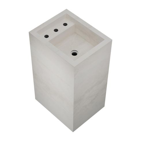 Verbier Freestanding Wash Basin With Ledge