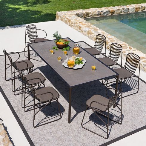 Riviera Outdoor Seat Cushion For Dining Chair