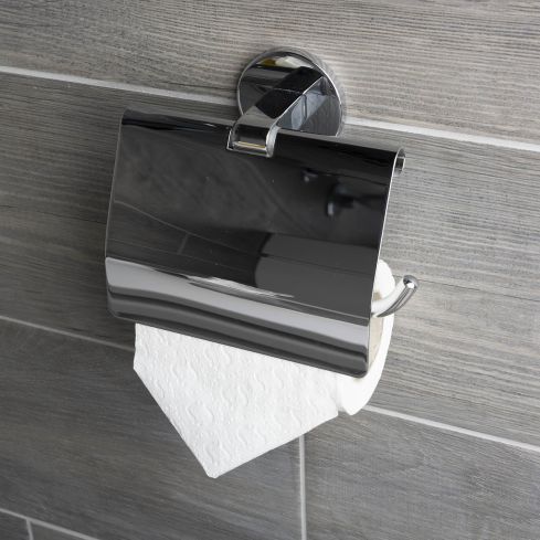 Windemere Toilet Roll Holder with Cover