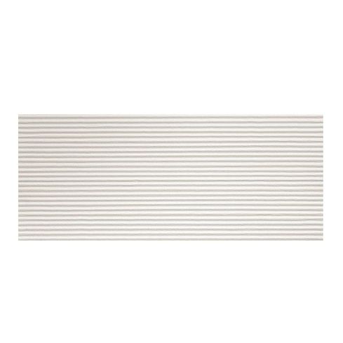 Lumina Sand Art Stripes White Extra Matt