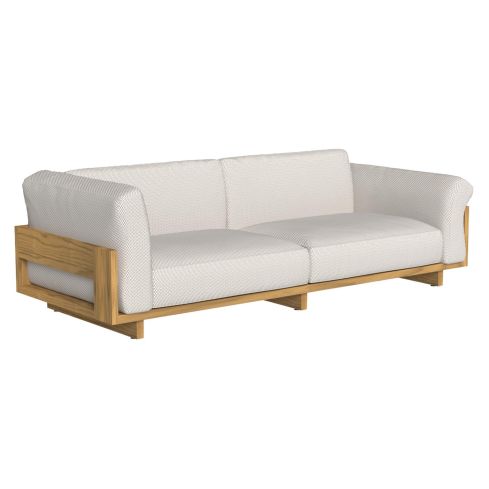 Argo Wood Icon Outdoor Sofa Right Corner Modular