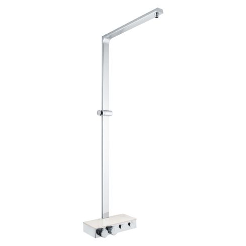 Stereo FM Shower Column with Thermostatic Shower Mixer