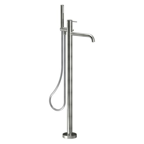 Live Floor Mounted Bath Mixer With Hand Shower