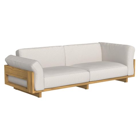 Argo Wood Icon Outdoor Sofa Left Corner Modular