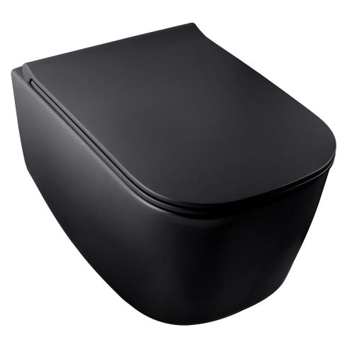 M-Line Wall Mounted Rimless WC With Soft Close Seat Cover