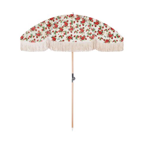 Boho Beach Outdoor Centre Pole Umbrella