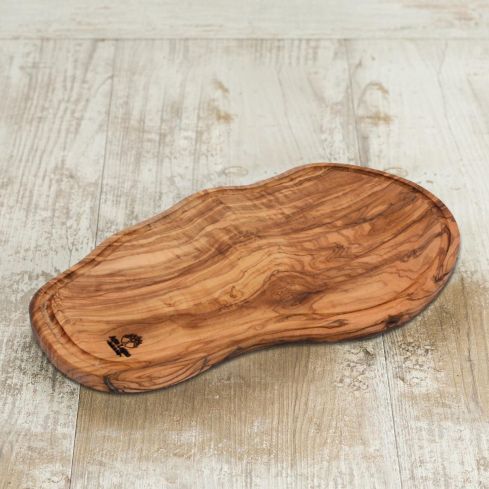I Taglieri Large Natural Chopping Board With Channel