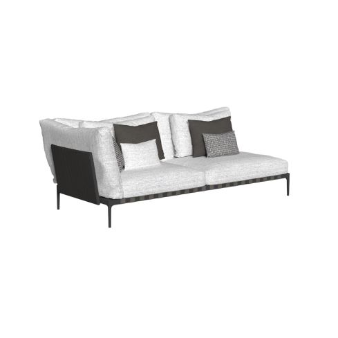 Salinas Icon Outdoor 2 Seater Modular Sofa With Right Corner