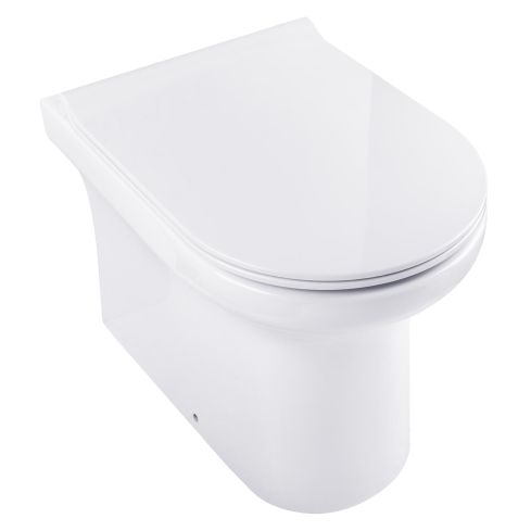 Senator Back to Wall WC with Soft Close Slim Seat and Cover