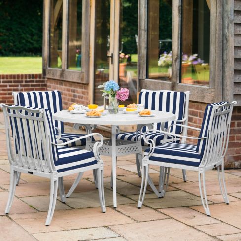 Scroll Outdoor Dining Armchair