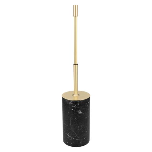 Nero Marquina Freestanding Toilet Brush And Holder