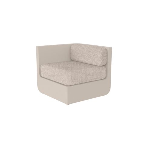 Ulm Outdoor Sectional Sofa Right With Cushion