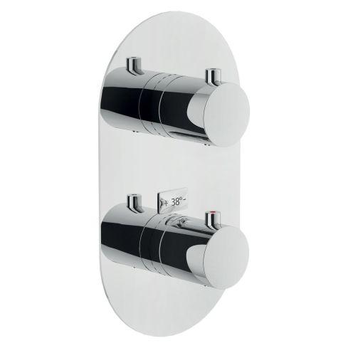 Velis Trim Part For Thermostatic Shower Mixer With Diverter