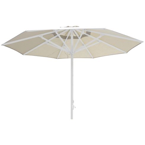 Capri Outdoor Centre Pole Umbrella With Double Pulley