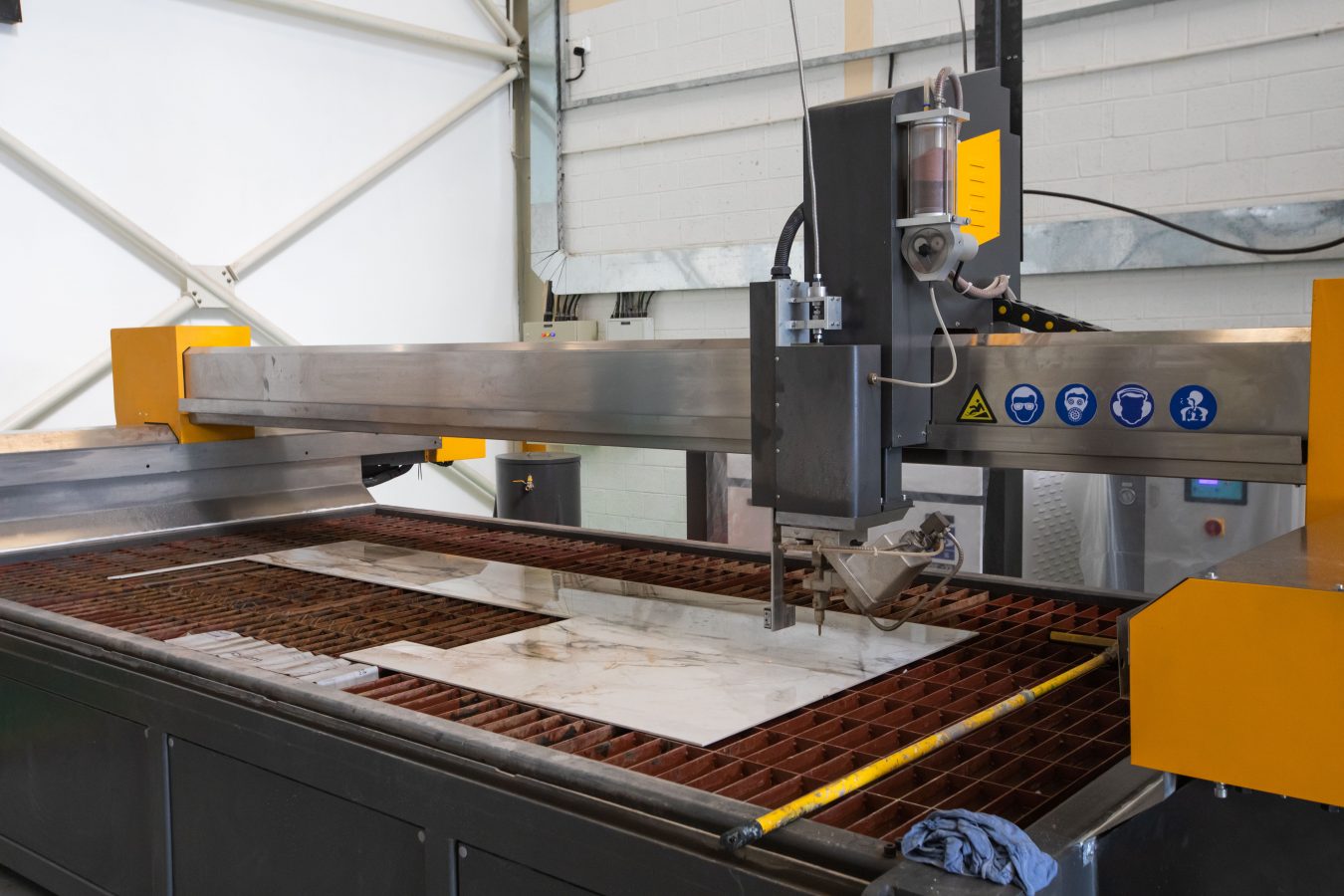 Slab fabrication facility