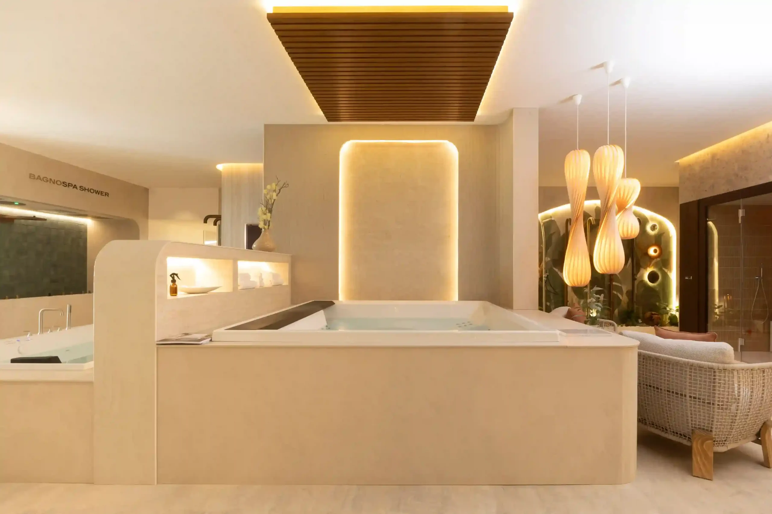 The refreshed Spa & Wellness Space within the flagship showroom on Sheikh Zayed Road